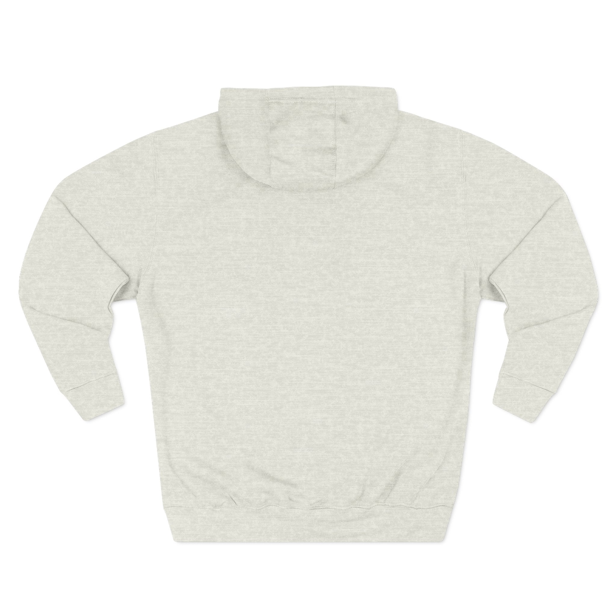 The Long Table Social Club Embroidered Fleece Hoodie — Three-Panel Warmth