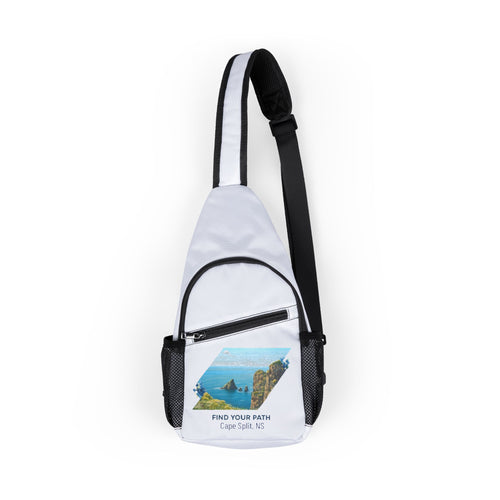 Cape Split Souvenir Chest Bag — Over-Shoulder Hike & Beach Pack