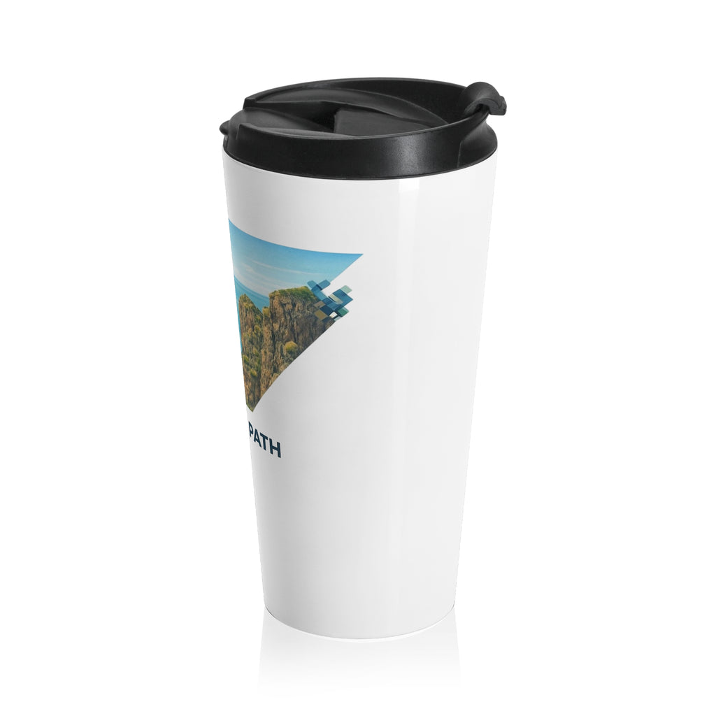Stainless Travel Mug — "Find Your Path" Outdoor Adventure Thermos