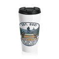 Stainless Travel Mug — "The Long Table Social Club" Est. 2021 Outdoor Adventure Thermos