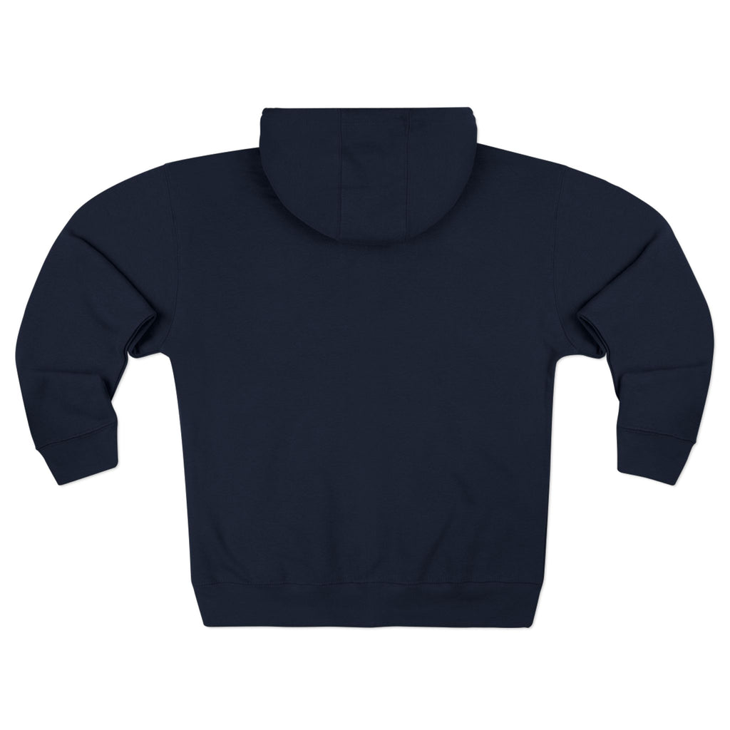 Adventure Camp Zip Hoodie — Seaside Cabin Graphic