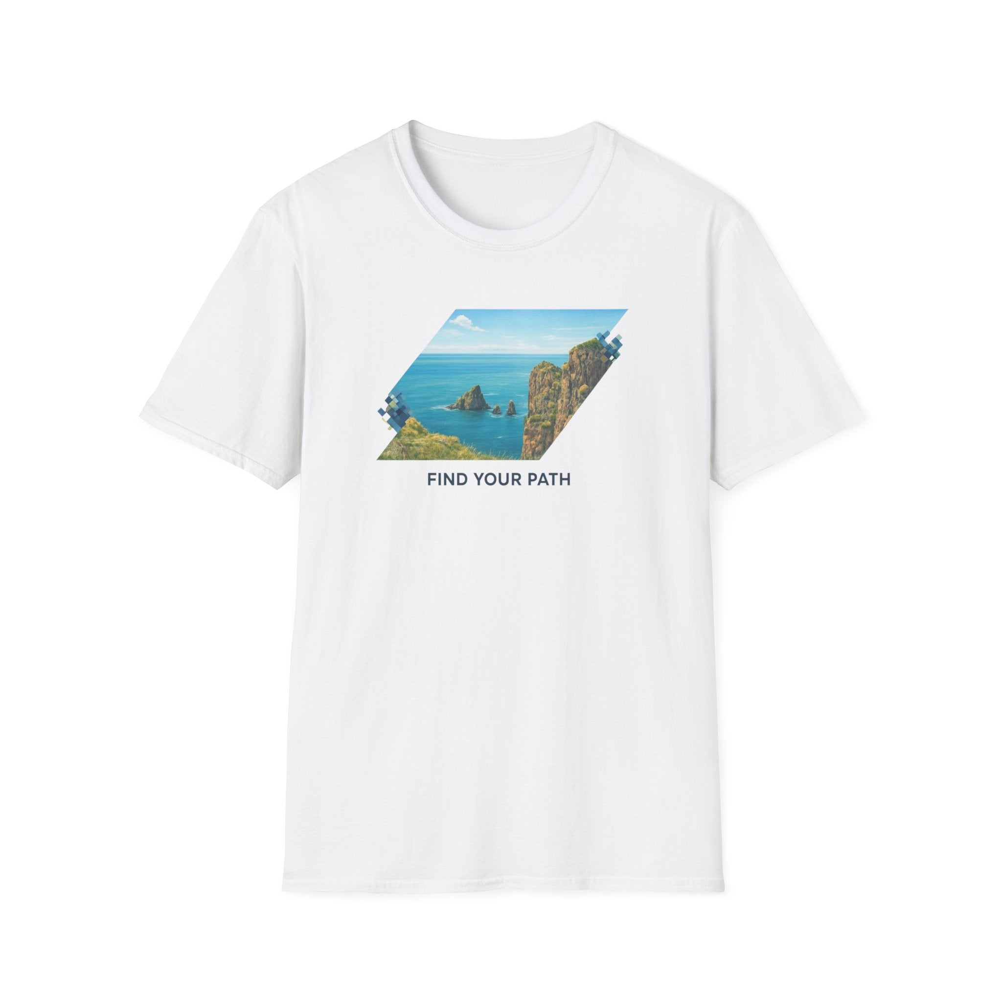 Find Your Path Tee — Scenic Coastal Hiking T-Shirt — Cape Split, Nova Scotia