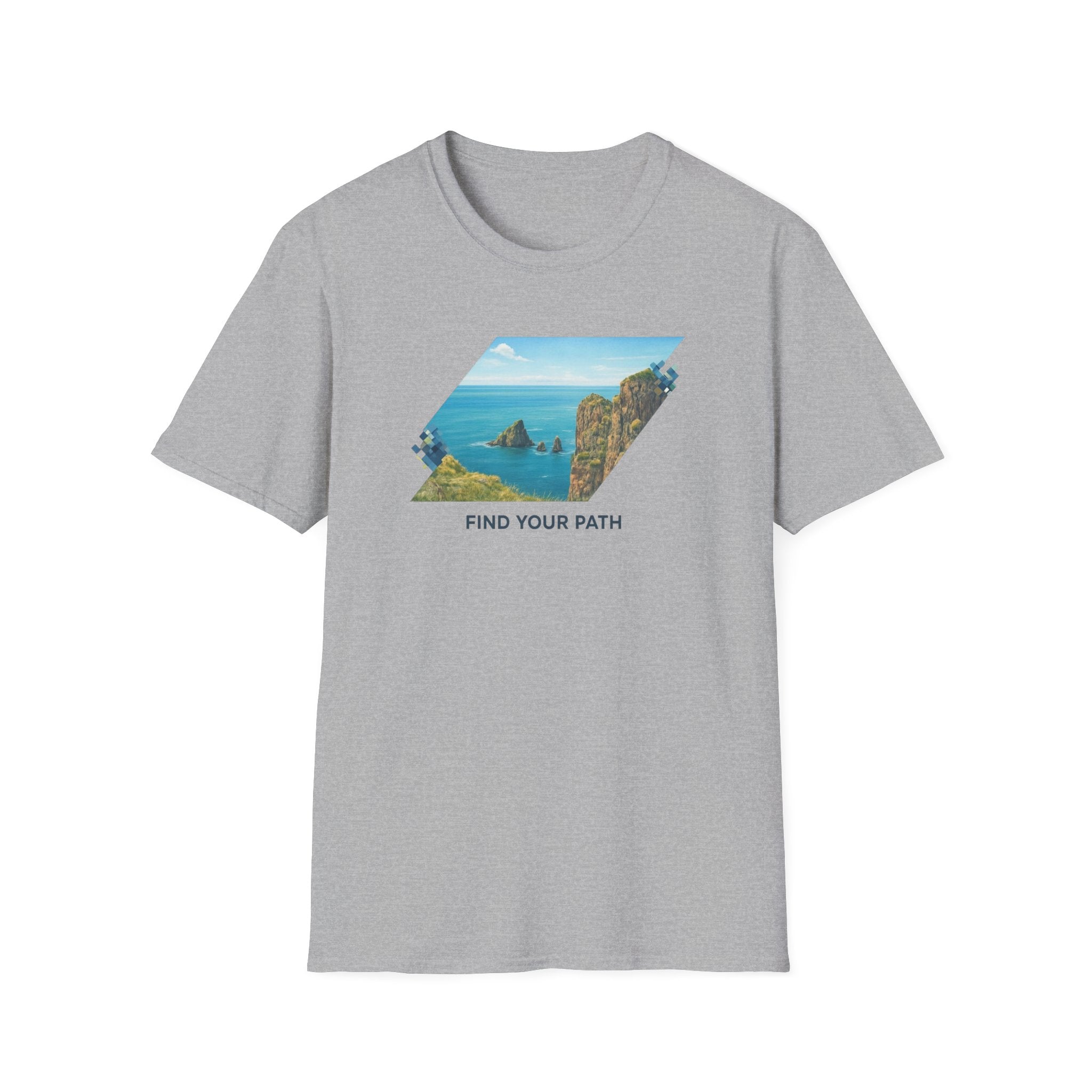 Find Your Path Tee — Scenic Coastal Hiking T-Shirt — Cape Split, Nova Scotia
