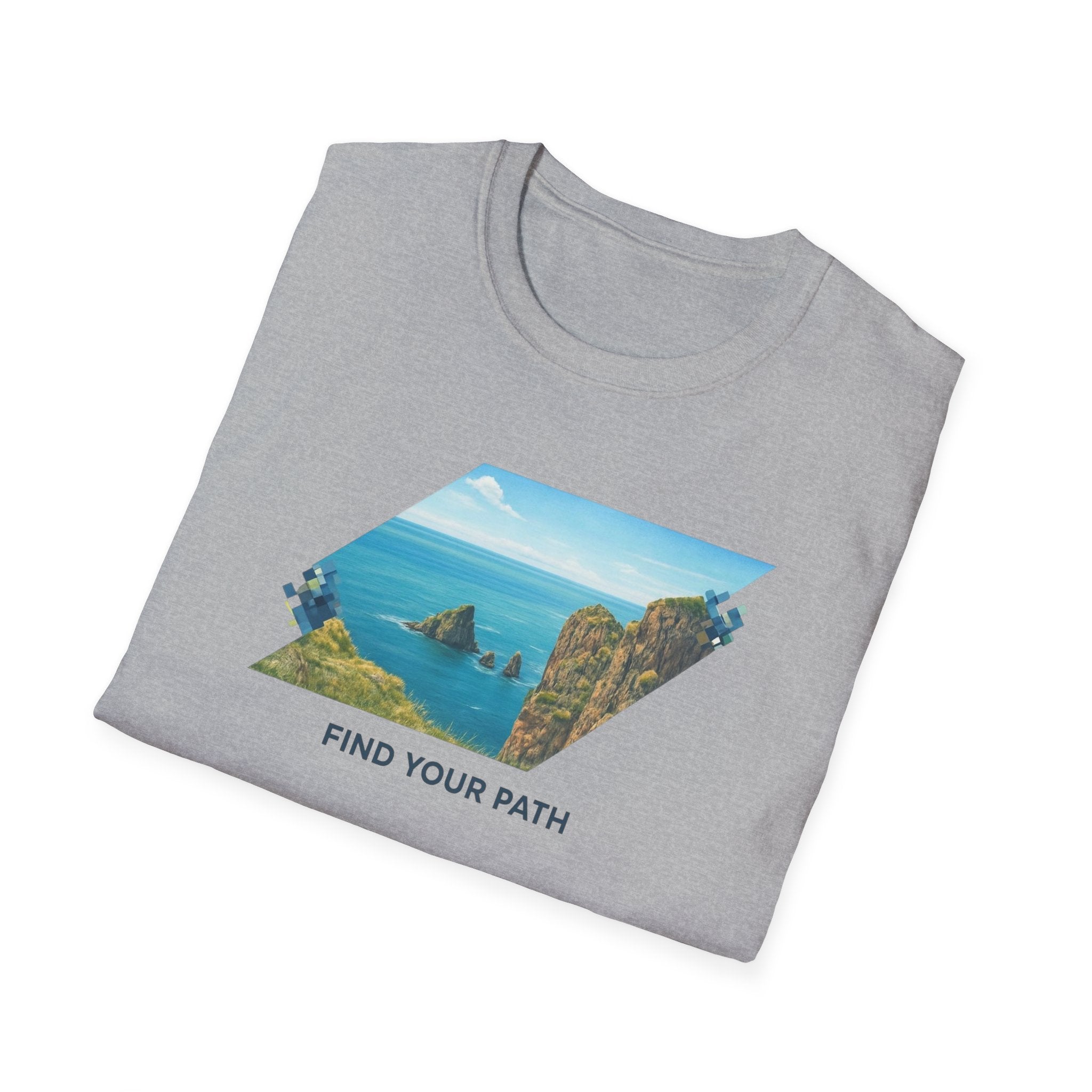Find Your Path Tee — Scenic Coastal Hiking T-Shirt — Cape Split, Nova Scotia
