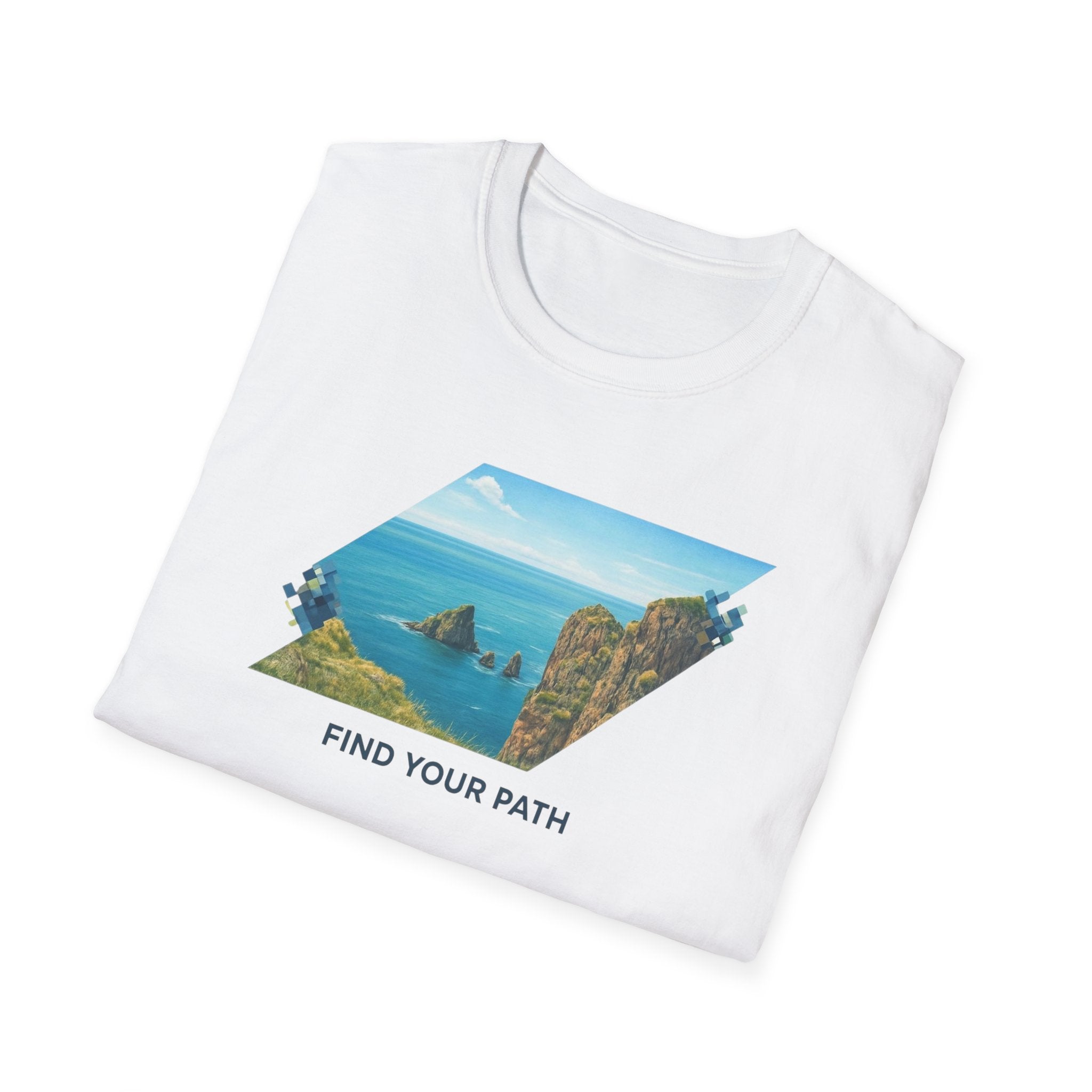 Find Your Path Tee — Scenic Coastal Hiking T-Shirt — Cape Split, Nova Scotia