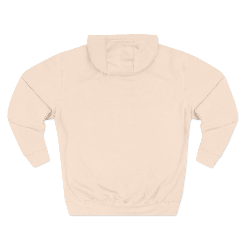 The Long Table Social Club Embroidered Fleece Hoodie — Three-Panel Warmth